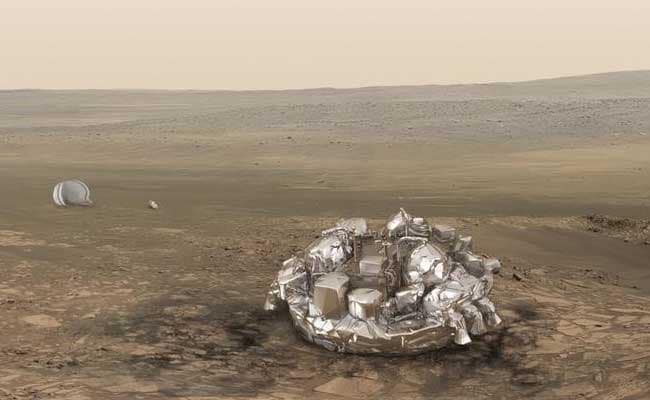 Images Indicate European Mars Lander Destroyed: Space Agency