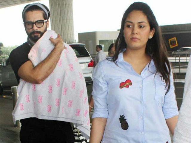 Trending: Shahid Kapoor, Mira and Misha's Adorable Airport Pictures