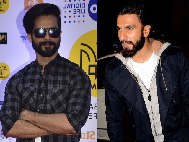 Shahid Kapoor on Feud With <i>Padmavati</i> Co-Star Ranveer Singh: 'It's Absurd'