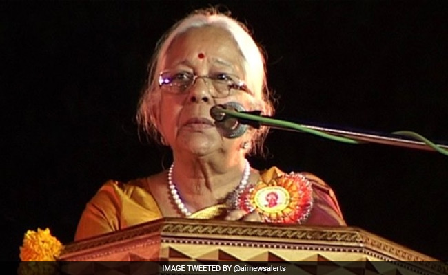 Hundreds Of People Witness Last Rites Of Goa's Only Woman Chief Minister