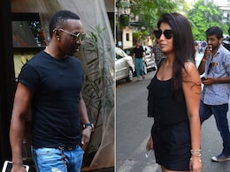 Spotted: Shriya Saran And Dwayne Bravo at a Luncheon Spotted: Shriya Saran And Dwayne Bravo at a Luncheon