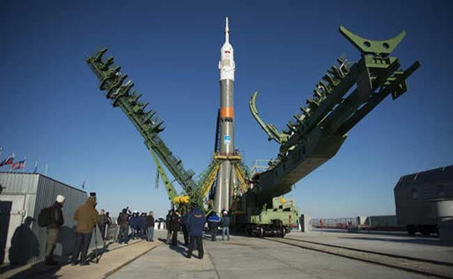 Soyuz Rocket Carrying Crew Of 3 Blasts Off From Kazakhstan's Baikonur
