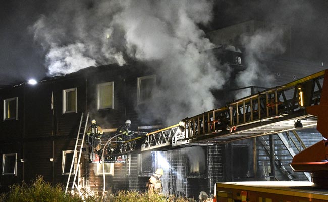 40 Evacuated From Swedish Refugee Centre After Blaze, Arson Suspected