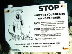 'Stop. Prevent Your Death' Said Sign At Florida Underwater Cave. These Experienced Divers Ignored It.