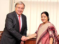 Sushma Swaraj Congratulates Ex-Portuguese PM For Winning Poll For Top UN Post