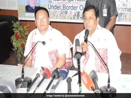 Assam, Nagaland Chief Ministers Meet On Border Dispute Assam, Nagaland Chief Ministers Meet On Border Dispute