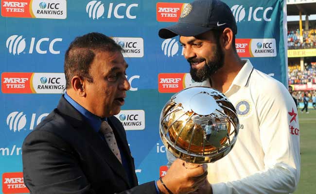 कोहली के नेतृत्व में 'विराट' हुई टीम इंडिया, सौंपी गई ICC टेस्ट चैंपियनशिप गदा