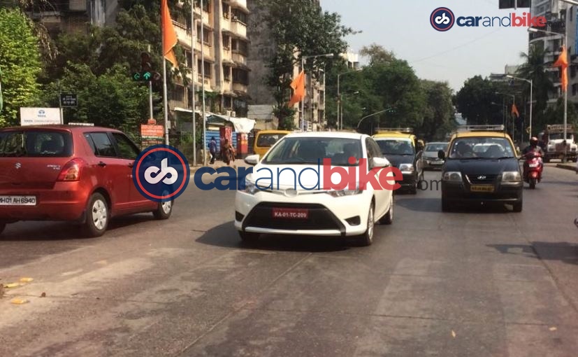 Toyota Vios Sedan Caught Testing In India Again