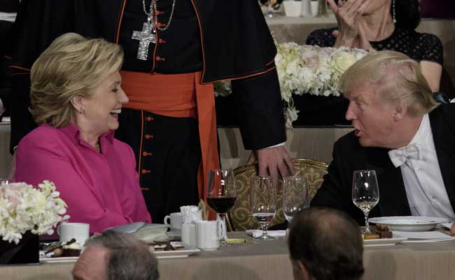 Donald Trump Hillary Clinton Tension Seeps Into Jokes At Annual Charity Dinner