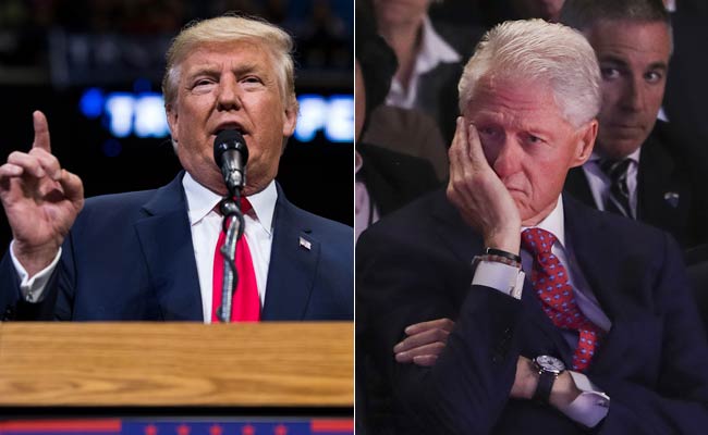 Bill Clinton Was A Predator, Worst Abuser Of Women: Donald Trump