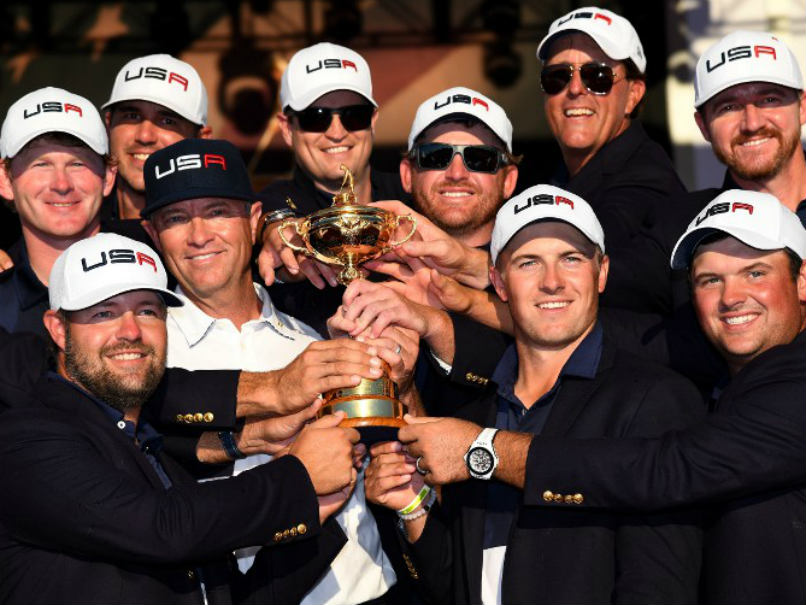 United States Rip Europe 17-11 to End Ryder Cup Drought