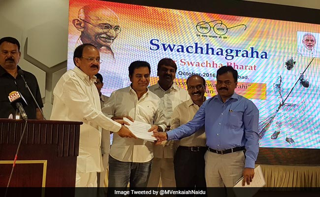 Swachh Bharat Mission Should Become A 'Jan Andolan': Venkaiah Naidu