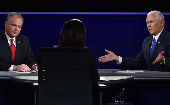 Attacks On Donald Trump, Hillary Clinton Dominate Vice Presidential Debate