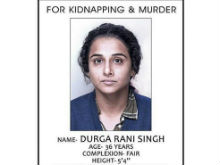 'कहानी 2' का पहला लुक : क्या आपने खून और अपहरण के लिए वांटेड 'दुर्गा रानी सिंह' को देखा है?