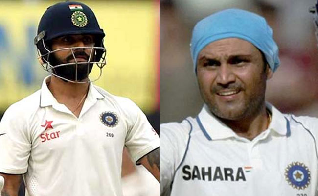 इंदौर में विराट कोहली से पहले कप्‍तान के तौर पर वीरेंद्र सहवाग भी जमा चुके हैं दोहरा शतक..