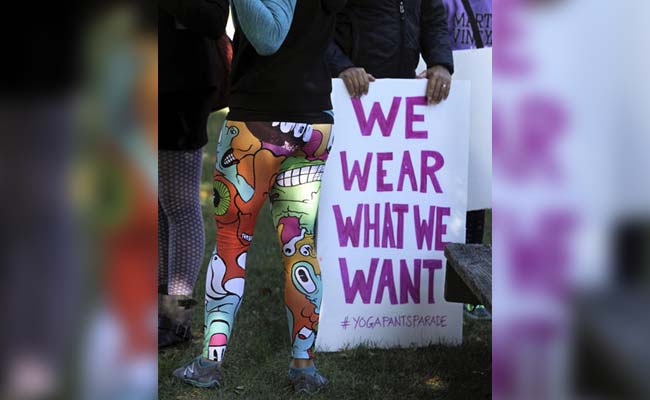 Man Writes Letter To Editor About Yoga Pants; Women Take To The Streets