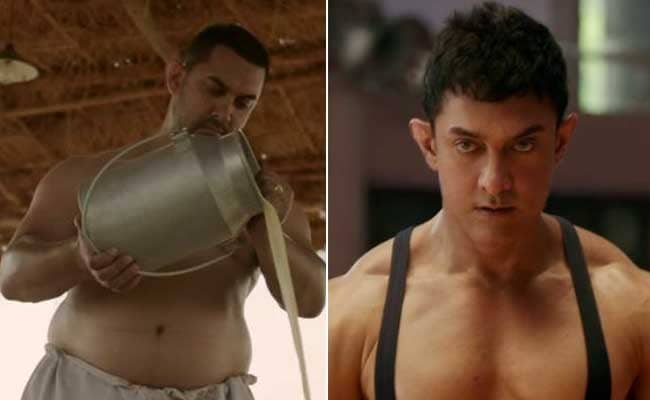 आमिर खान ने 'दंगल' के लिए बढ़ाई थी तोंद, देखें पांच महीने में कैसे हुए 'फैट से फिट'