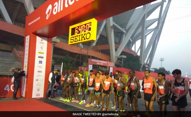 G Lakshmanan, Monika Athare Best Indians At Delhi Half Marathon