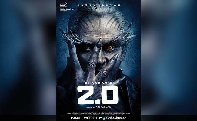 रजनीकांत की फिल्म '2.0' का फर्स्ट लुक : कमजोर दिल वाले न देखें अक्षय कुमार का यह पोस्टर