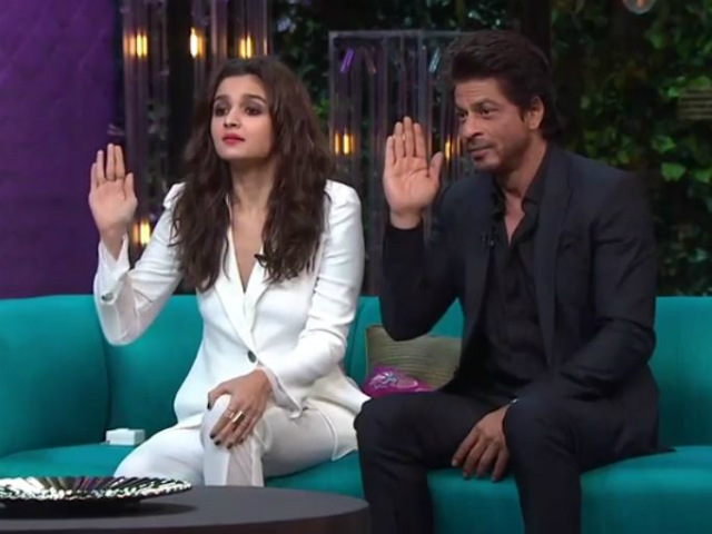 <I>Koffee With Karan</i>: How Shah Rukh Khan Owned The Rapid Fire Round