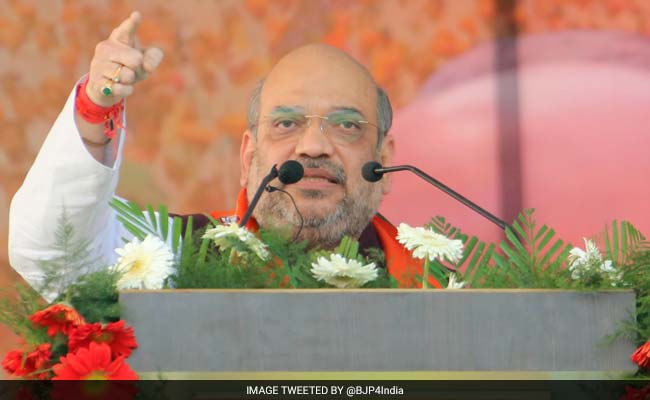 Amit Shah Flags-Off Parivartan Yatra In Uttarakhand, Targets State Government