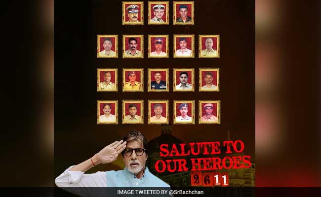 बॉलीवुड सितारों ने 26/11 के जांबाजों को किया सलाम, अमिताभ ने कहा- उन्हें याद करने का दिन