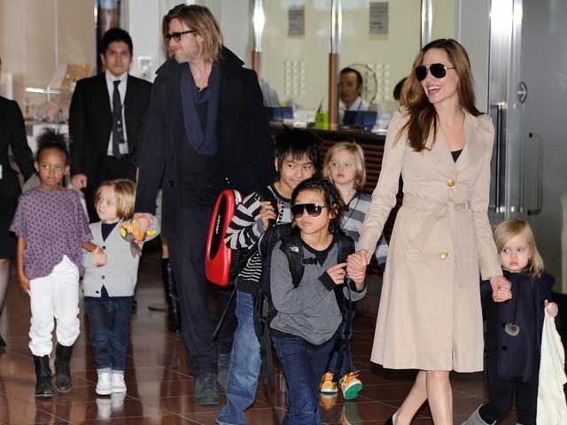 Angelina Jolie Calls a Truce with Brad Pitt for Kids This Thanksgiving