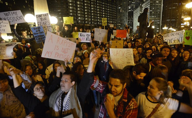 Vigils, Protests Flare Up In Wake Of Trump Victory