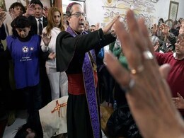 Argentines Wrestle Demons At 'Exorcism School' Argentines Wrestle Demons At 'Exorcism School'