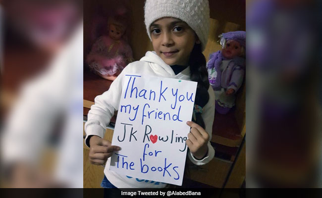 Celebrated Author JK Rowling Sends Harry Potter Books To 7-Year-Old Syrian Girl