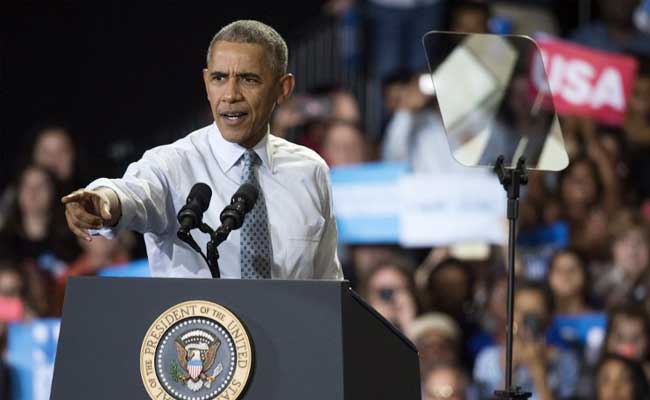 Barack Obama Shouts At Supporters, Defends Man Backing Donald Trump