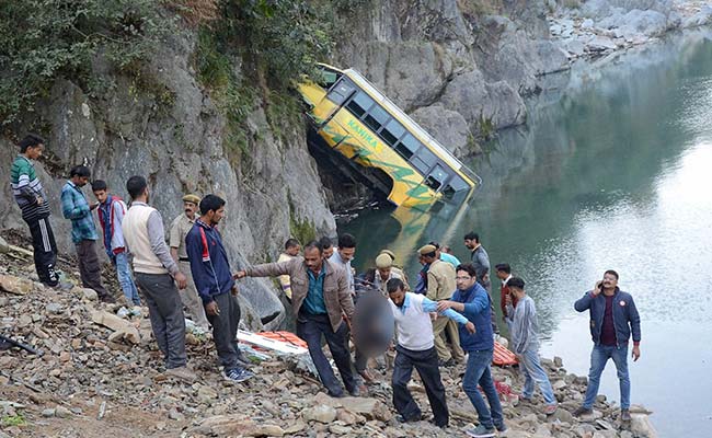 18 Killed As Bus Falls Into Beas River In Himachal Pradesh