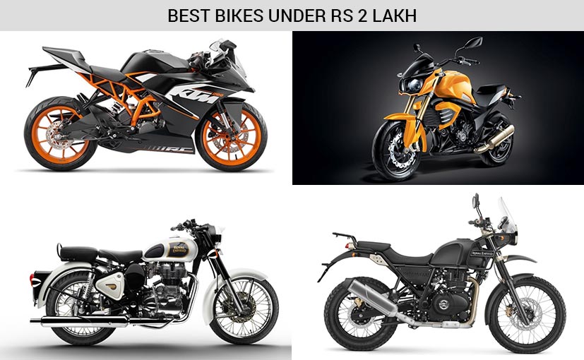 Best Bikes Under 2 Lakh In India 2019