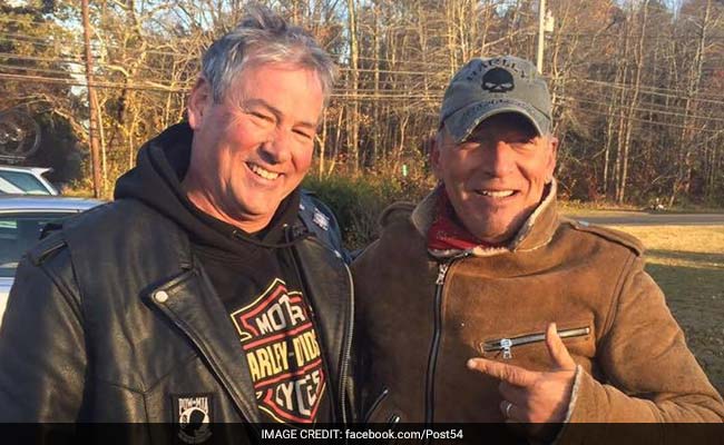 Bikers Help Stranded Motorcyclist, Who Turns Out To Be Rock Legend