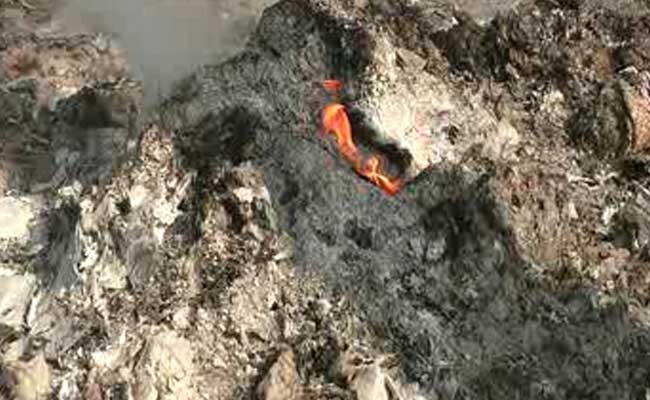 Sacks Full Of Burnt 500 And 1,000 Rupee Notes In Uttar Pradesh