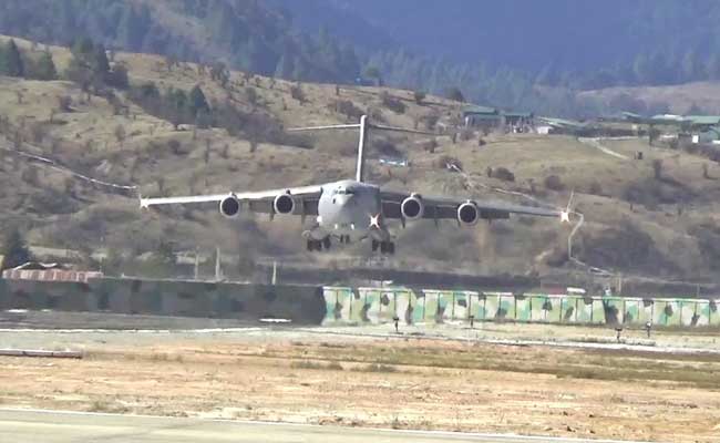 Amid Stand-off With China, IAF's C-17 Globemaster Lands 30 km From Border
