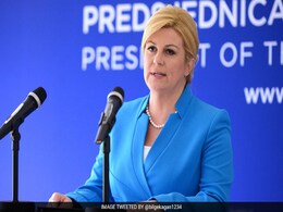 Croatian President Poses With Pro-Nazi Regime Symbol Croatian President Poses With Pro-Nazi Regime Symbol