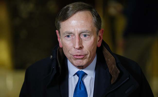 'Very Impressed' With David Petraeus As He Weighs Top Diplomat Job: Donald Trump