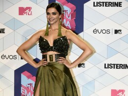 Deepika Padukone's Fierce MTV EMAs Look Stops Red Carpet Traffic Deepika Padukone's Fierce MTV EMAs Look Stops Red Carpet Traffic