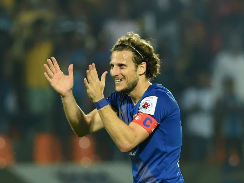 Indian Super League: Diego Forlan Hat-Trick Helps Mumbai City FC Trounce Kerala Blasters
