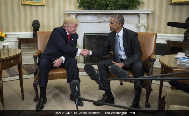 Donald Trump Meets Barack Obama At The White House As Whirlwind Transition Starts