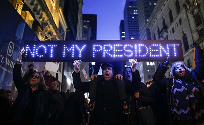 US Protesters Plan Fifth Day Of Marches Against Donald Trump Presidency