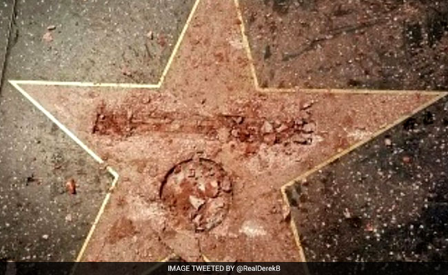 Man Charged With Felony Vandalism In Smashing Of Donald Trump Star