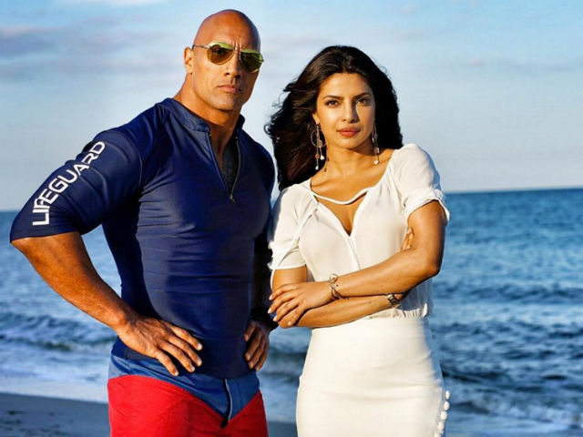 Priyanka Chopra Finds <i>Baywatch</i> Co-star Dwayne Johnson's Daughter 'Stunning'