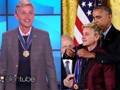 Ellen DeGeneres Shares Wonderful Story Of Her Day At The White House