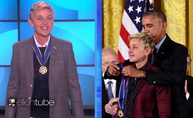 Ellen DeGeneres Shares Wonderful Story Of Her Day At The White House Ellen DeGeneres Shares Wonderful Story Of Her Day At The White House