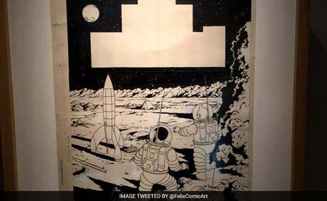 Sale Of Tintin Drawings Set To Break Records
