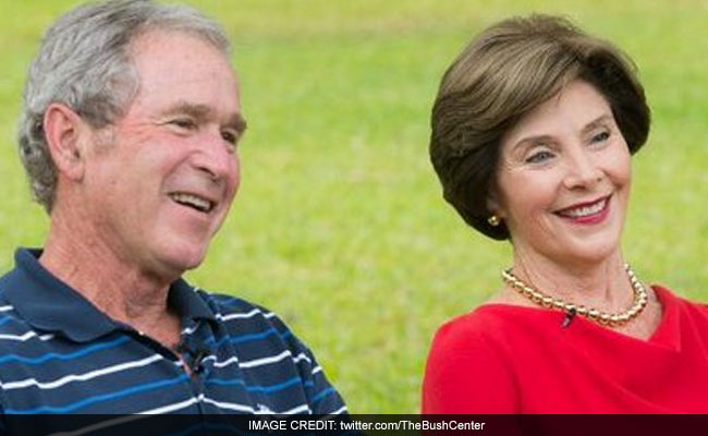 Former President George W Bush Does Not Cast Vote For President