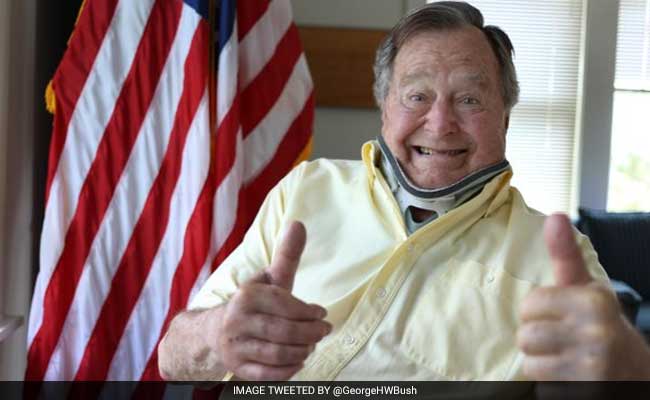 George HW Bush Stable, Barbara '1,000 Percent Better'