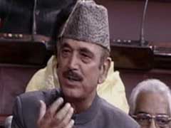 "Will Do What People Want Me To": Ghulam Nabi Azad On J&K Congress Trouble